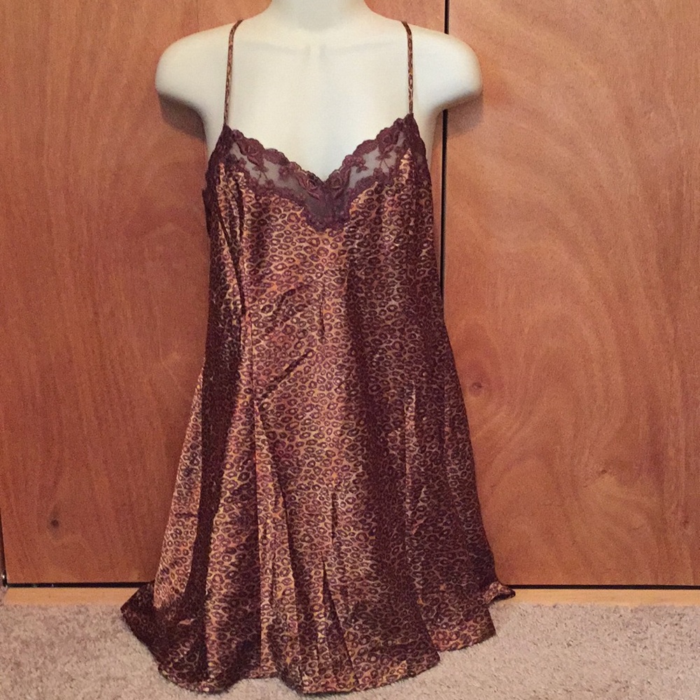 Victoria Secret Cheetah Print Nighty